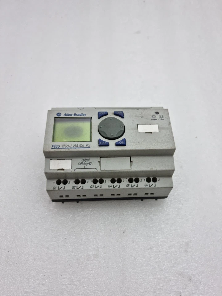 Allen Bradley 1760-L18AWA-EX Ser B Pico Programmable Controller 100-240Vac